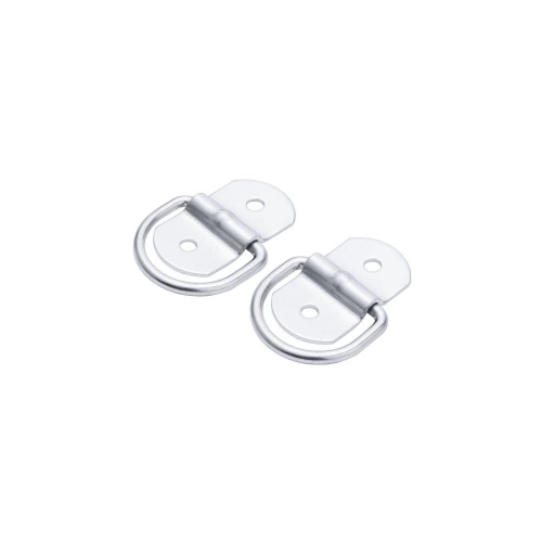 Platine avec anneau acier zingué diamètre 5.5mm 32x58mm lot de 2