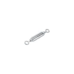 Tendeur 2 yeux acier zingué 150kg pour câble diamètre 2/3mm, STANDERS