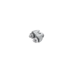 Serre-Câble étrier acier zingue pour câble 3/4mm, STANDERS lot de 2