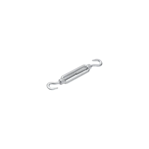 Tendeur 2 crochets acier zingué 25kg pour câble diamètre 2/3mm, STANDERS
