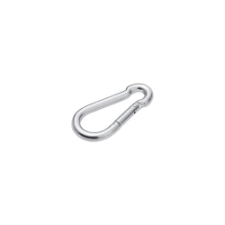 Mousqueton acier zingué 8x80mm 100kg, STANDERS