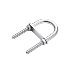 Bride de fixation ronde inox a4 pour tube 40mm, STANDERS
