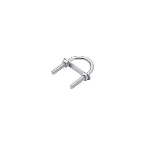 Bride de fixation ronde acier zingué pour tube 40mm, STANDERS