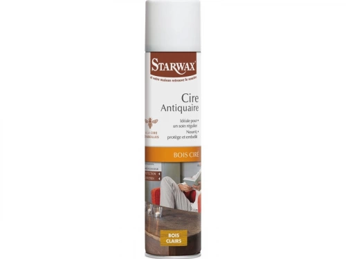 Cire antiquaire bois clair cire aerosol 0.3 L  STARWAX