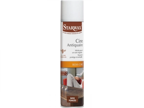 Cire antiquaire bois fonce cire aerosol 0.300 L Starwax