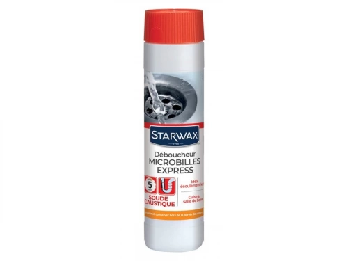 Déboucheur microbille soude STARWAX 0.5 Kg