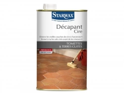 Décapant cire avant rénovation tomette/terre cuite cirée, 1 l, STARWAX