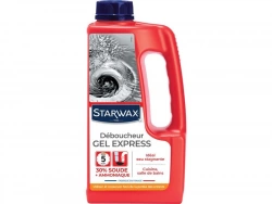 Déboucheur gel express soude, 1L
