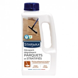 Décapant dégraissant parquet et sol stratifié STARWAX 1 L