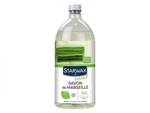 Savon de marseille soluvert starwax 1l