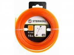 Fil Nylon Sterwins Carré, Diam. 3 Mm, L.15 M
