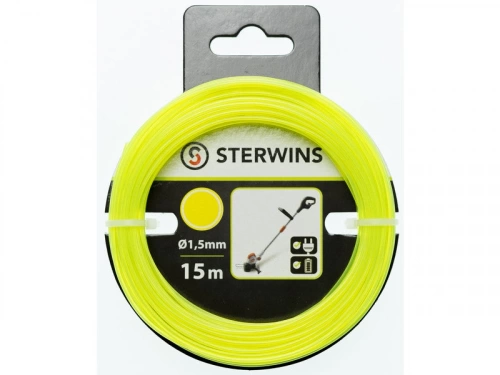 Fil en nylon rond, STERWINS, diam. 1.5 mm x L.15 m