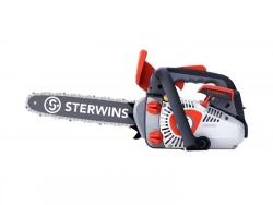 Tronçonneuse à essence STERWINS 25.4 cm³, guide de 30 cm