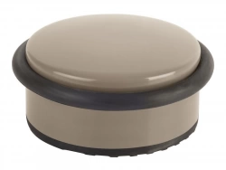 Bloque-porte amovible SUKI inox blanc L.  10.5 x H. 4.5 x L.  10.5 cm