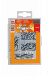 Kit de fixation  SUKI, 135 ensemble de fixations et chevilles