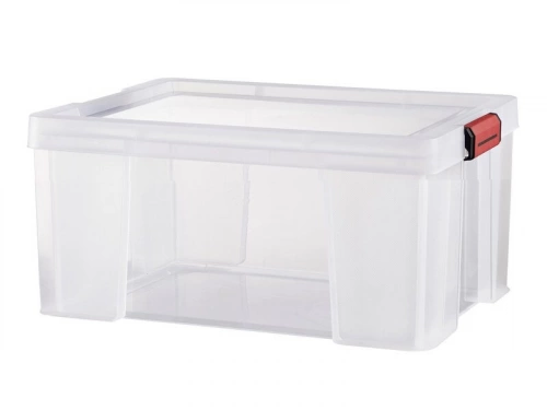 Boîte Sundis plastique transparent L.39 X P.50 X H.20 cm