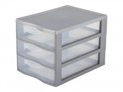 Tour De Rangement Orgamix Plastique , L.26 X P.36.6 X H.25.5 Cm