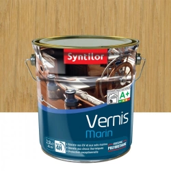 Vernis marin bois SYNTILOR Ultra protect incolore satiné 2.5 l