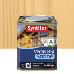 Vernis bois extérieur SYNTILOR incolore satiné 0.25 l