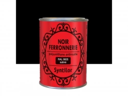Peinture ferronnerie extérieur, SYNTILOR, 0.25 L noir