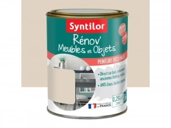 Peinture meuble et boiserie Rénov SYNTILOR beige poudré mat 250 ml