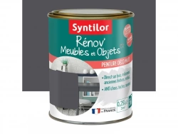 Peinture meuble et boiserie Rénov' SYNTILOR gris design mat 250 ml