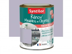 Peinture meuble et boiserie Rénov' SYNTILOR mauve chic mat 250 ml