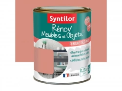 Peinture meuble et boiserie Rénov' SYNTILOR rose blush mat 250 ml