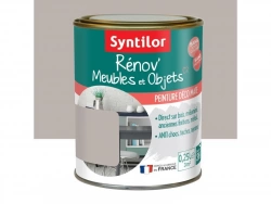 Peinture meuble et boiserie Rénov' SYNTILOR taupe bohème mat 250 ml