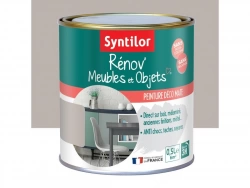 Peinture meuble et boiserie Rénov' SYNTILOR taupe bohème mat 0.5 l