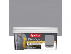 Peinture, carrelage et bois Renov soL SYNTILOR, gris cendre satiné, 2L