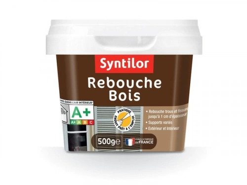 Rebouche Bois, SYNTILOR, 500 g gris clair