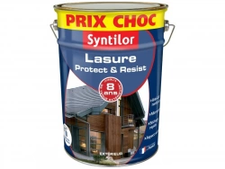 Lasure SYNTILOR protect & résist chêne moyen 5 L