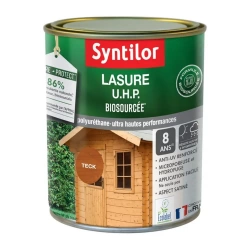 Lasure Uhp biosourcée nature protect 8 ans teck satiné 1 l