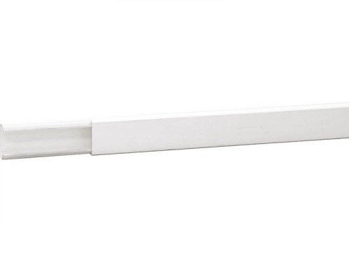 Moulure en pvc, H.2 X P.1 cm blanc