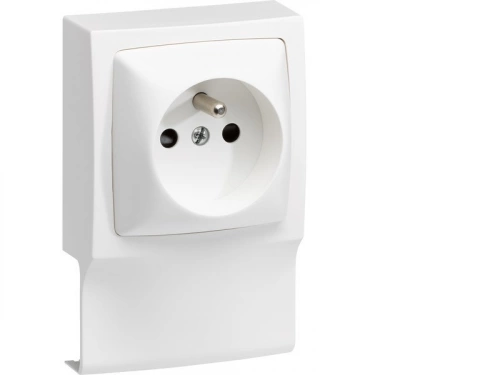 Adaptateur Blanc Pour Moulure, H. 10.2 X P.4.3 Cm