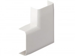 Lot De 2 Angles Plats Blanc Pour Moulure, H. 2.6 X P.1.5 Cm