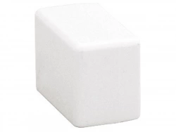 Lot De 4 Embouts Blanc Pour Moulure, H. 2.3 X P.1.1 Cm