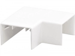 Lot De 4 Angles Plats Blanc Pour Moulure, H. 5 X P.1.1 Cm