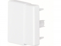 Embout Blanc Pour Goulotte, H. 6.3 X P.4.5 Cm