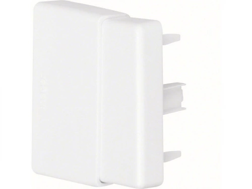 Embout Blanc Pour Goulotte, H. 6.3 X P.4.5 Cm