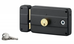 Serrure en applique THIRARD 140 x72mm, à poignée, horizontal, ouverture à gauche