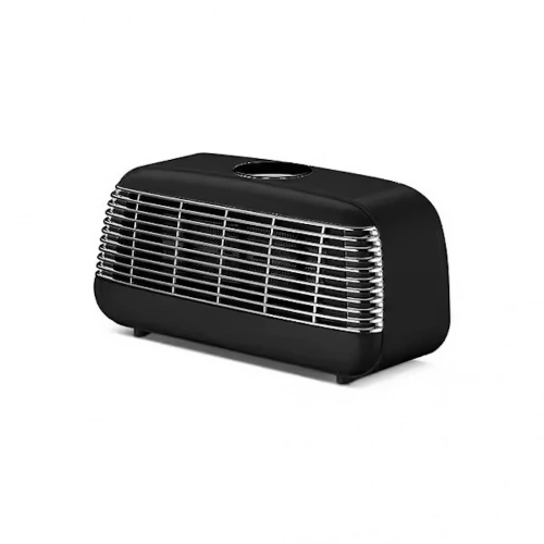 Radiateur soufflant céramique mobile – THOMSON Fifty Digital Vintage – 1500 W – Noir – avec télécommande