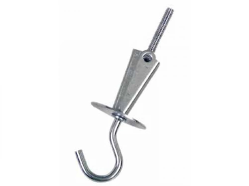 Piton extensible en acier, TIBELEC, gris