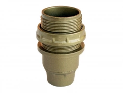 Douille 1/2 Filetée E14 Tibelec, Plastique, Or 40 W
