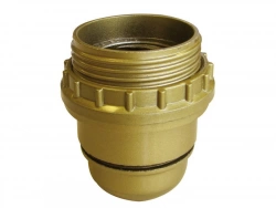 Douille 1/2 Filetée E27 Tibelec, Plastique, Or 60 W