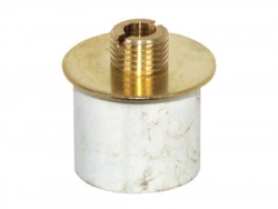 Extensible Diamètre 19-21Mm Tibelec, Laiton, Blanc
