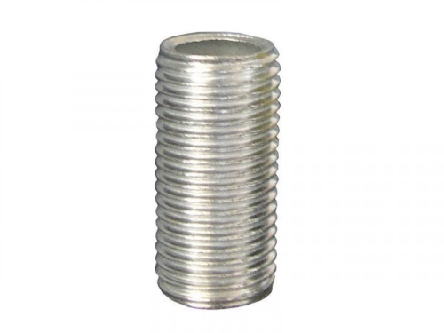 Lot De 2 Tubulures Tibelec, Acier, Gris