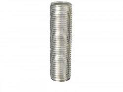 Lot De 2 Tubulures Tibelec, Acier, Gris