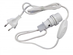 Adaptateur Bouteille E14 Tibelec, Plastique, Blanc 40 W